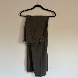 American Eagle Outfitters High Rise Olive Jeans